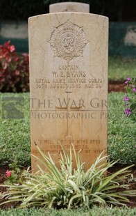 BEIRUT WAR CEMETERY - EVANS, WALTER EDMUND